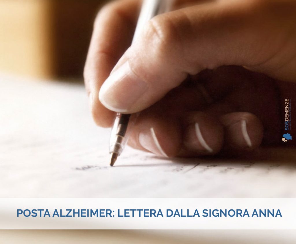 Posta Alzheimer: lettera dalla Signora Anna